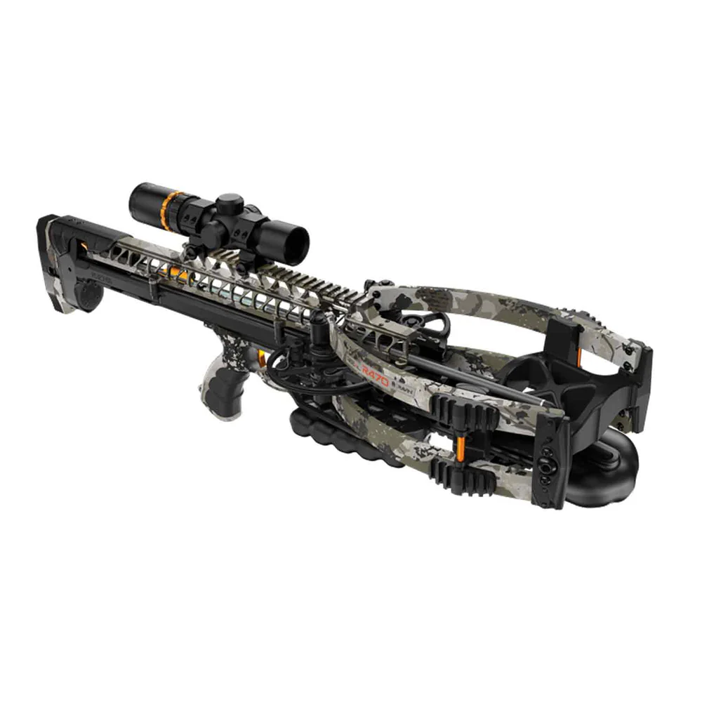Ravin R470 XK7 Crossbow Package, 470 FPS crossbow, Ravin HexCoil cam, high-speed crossbow, Ravin crossbows for hunting, Kings XK7 camo crossbow, best crossbow 2025, premium hunting crossbows, Crossbow Supplies