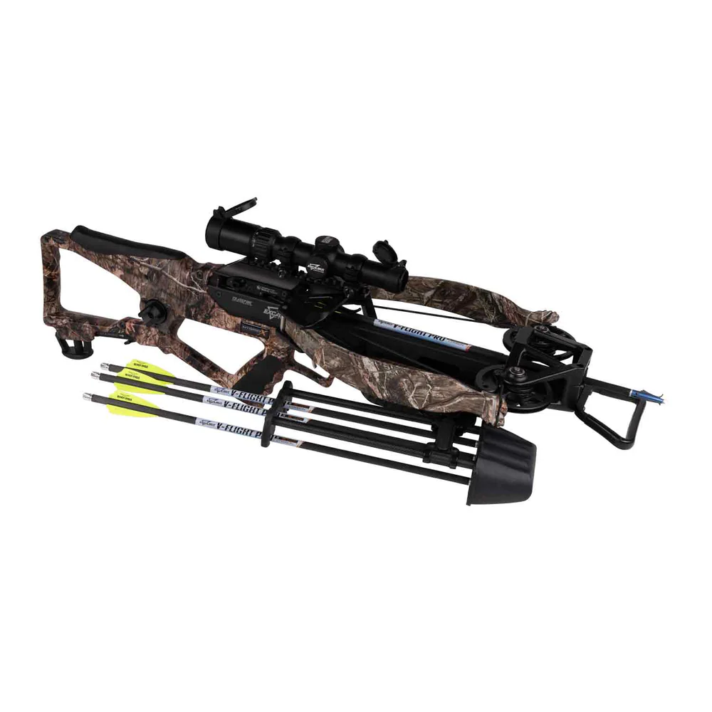 Excalibur Hybrid X Mossy Oak DNA Crossbow Package, Excalibur Hybrid X crossbow, Mossy Oak DNA crossbow, InnerDrive cam crossbow, 435 FPS crossbow, hunting crossbows, Crossbow Supplies, premium crossbows, compound cam crossbow, ambidextrous crossbow, charger crank crossbow, archery equipment, hunting gear, crossbow package sale