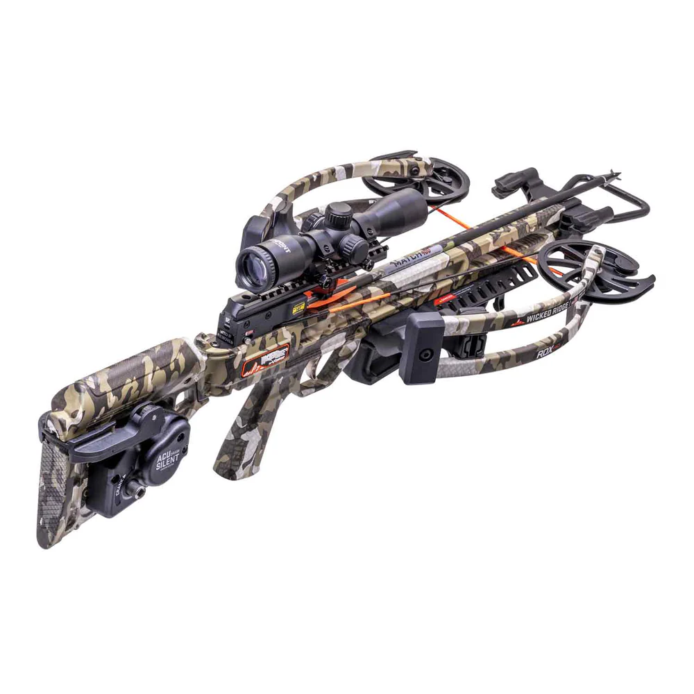 Wicked Ridge RDX 410 Crossbow Package, reverse-draw crossbow for sale, buy Wicked Ridge RDX 410, crossbows with ACUdraw Silent, 410 FPS crossbow, American made crossbows, compact hunting crossbow, best reverse-draw crossbow 2024, Pro-View 400 Scope crossbow, crossbows with Reaper Cam System, top value crossbows, best crossbows under $1000, hunting crossbows with silent cocking, Wicked Ridge crossbows in stock, best crossbow for deer hunting, crossbow with 70-yard scope, fast crossbows with scope, Match 400 Carbon Arrows, quiet crossbow for hunting, built in USA crossbow, crossbow for blinds and tree stands, lightweight reverse-draw crossbow, powerful crossbows with low draw weight, crossbow with string stop system, high accuracy crossbows, compact frame crossbows, TenPoint family crossbows, field-ready crossbow package, top-rated crossbows shipped globally, affordable high-speed crossbows.