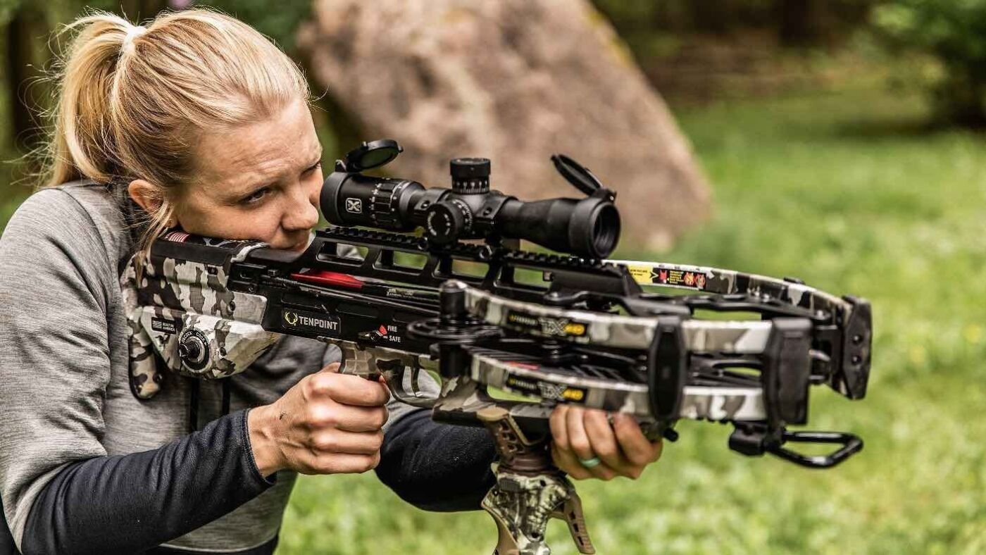 top-rated hunting crossbows for women, best crossbows for female hunters 2025, lightweight crossbows for women, Barnett Whitetail Hunter STR, Wicked Ridge Rampage XS, BearX Trek 380, CenterPoint Sniper 370, Killer Instinct Burner 415, women’s hunting crossbow package, adjustable stock crossbows, crossbows under 7 lbs, beginner crossbows for women, safe crossbows for female hunters, rope cocking crossbows, crank cocking crossbows for women, accurate crossbows for women, youth female crossbows, easy-to-handle crossbows, hunting gear for women, female archery equipment, Crossbow Supplies global shipping.